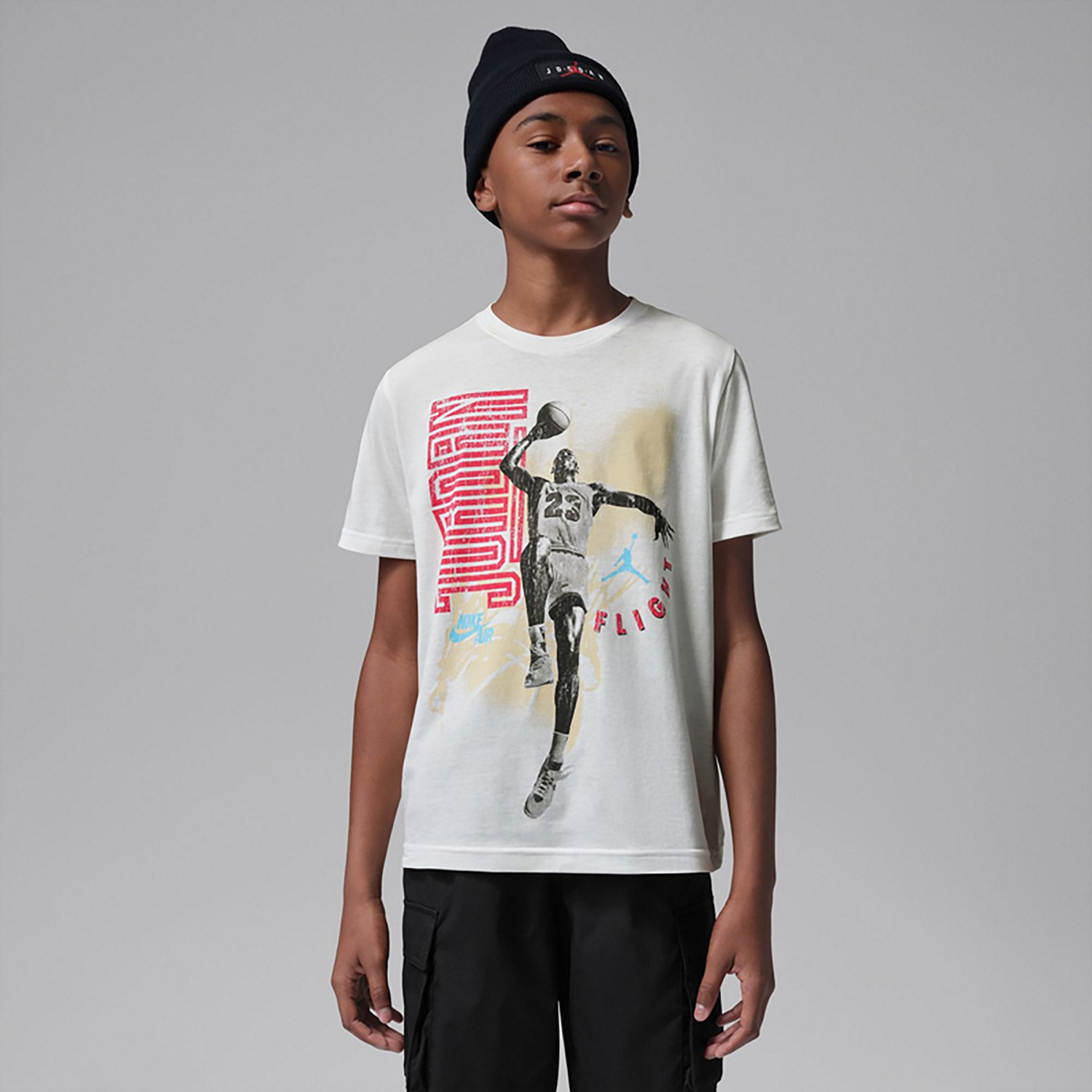 Jordan Boys' MJ Hangtime Short Sleeve T-shirt