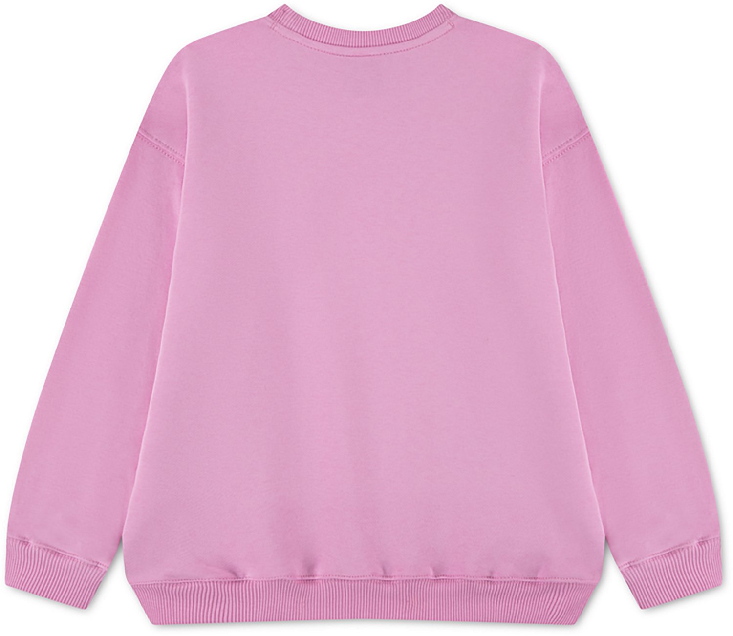 Nike Girls' 4-7x Studio Fleece Oversized Crew Sweatshirt - view number 2