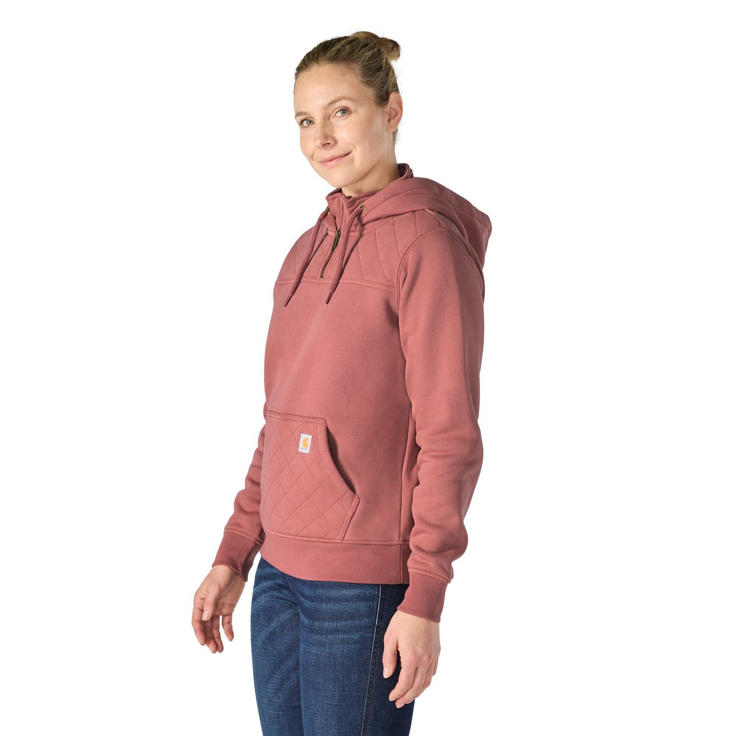 Carhartt Women's Paxton Quilted Quarter-Zip Sweatshirt - view number 2