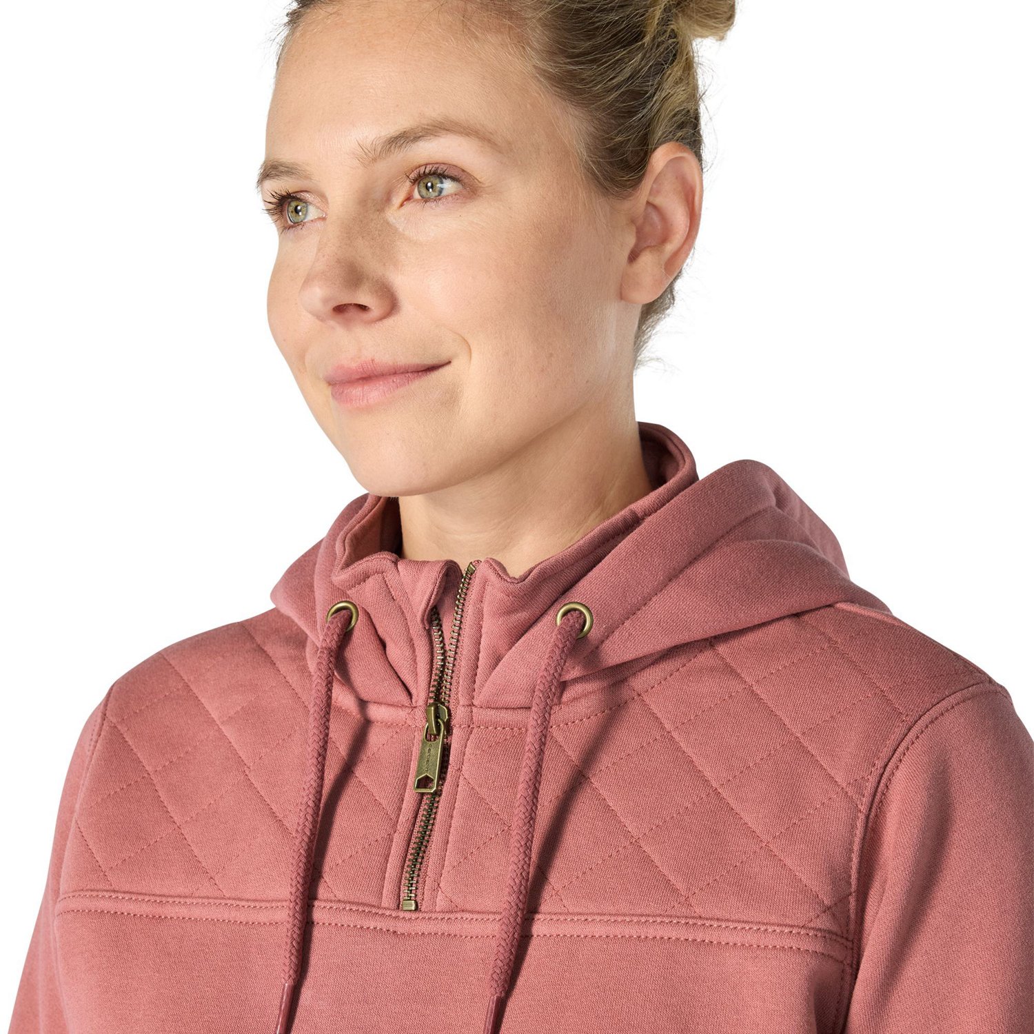 Carhartt Women's Paxton Quilted Quarter-Zip Sweatshirt - view number 4