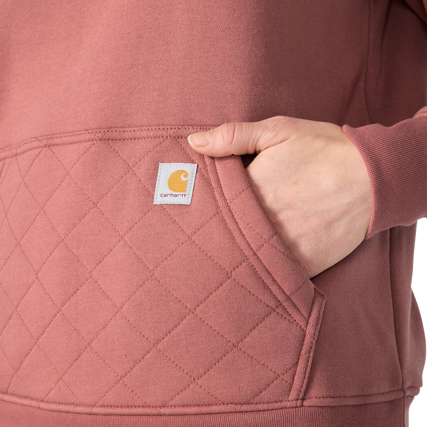 Carhartt Women's Paxton Quilted Quarter-Zip Sweatshirt - view number 5