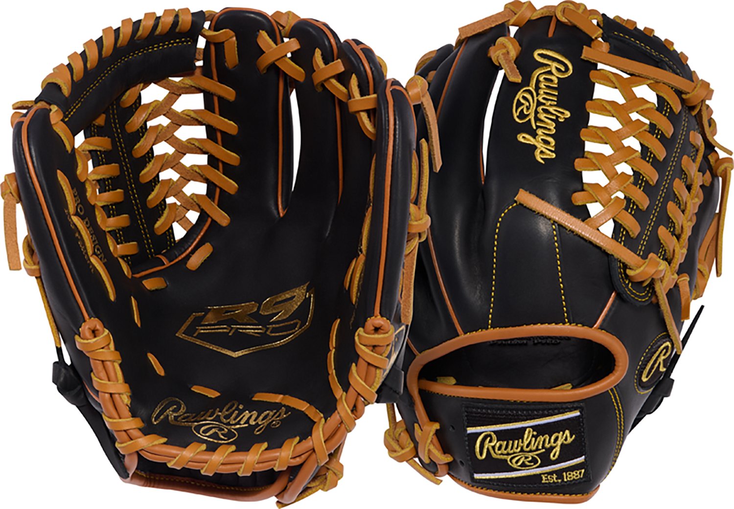 Rawlings 11.75" Adults' R9 Pro Mod-Trap Infield Fielding Baseball Glove