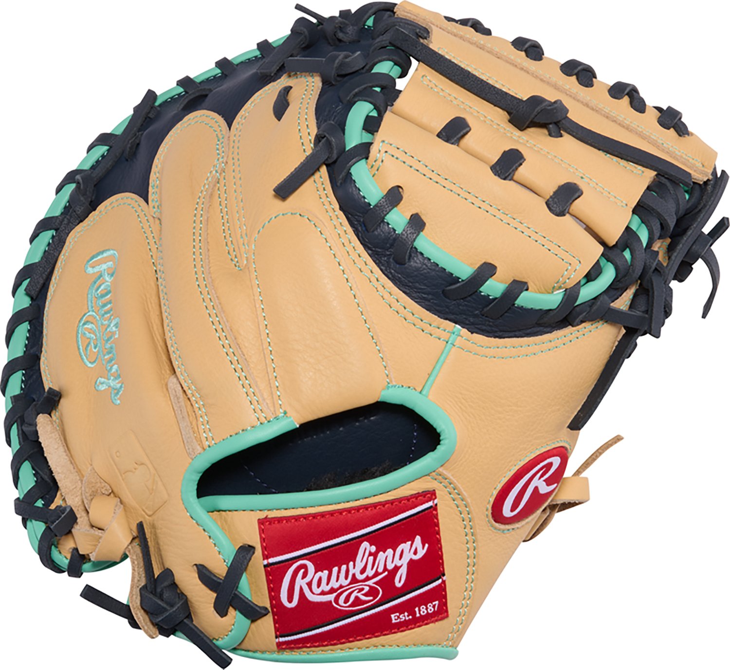 Rawlings 32 in. Kids' Select Pro Lite Cal Raleigh Catchers Baseball Mitt - view number 3