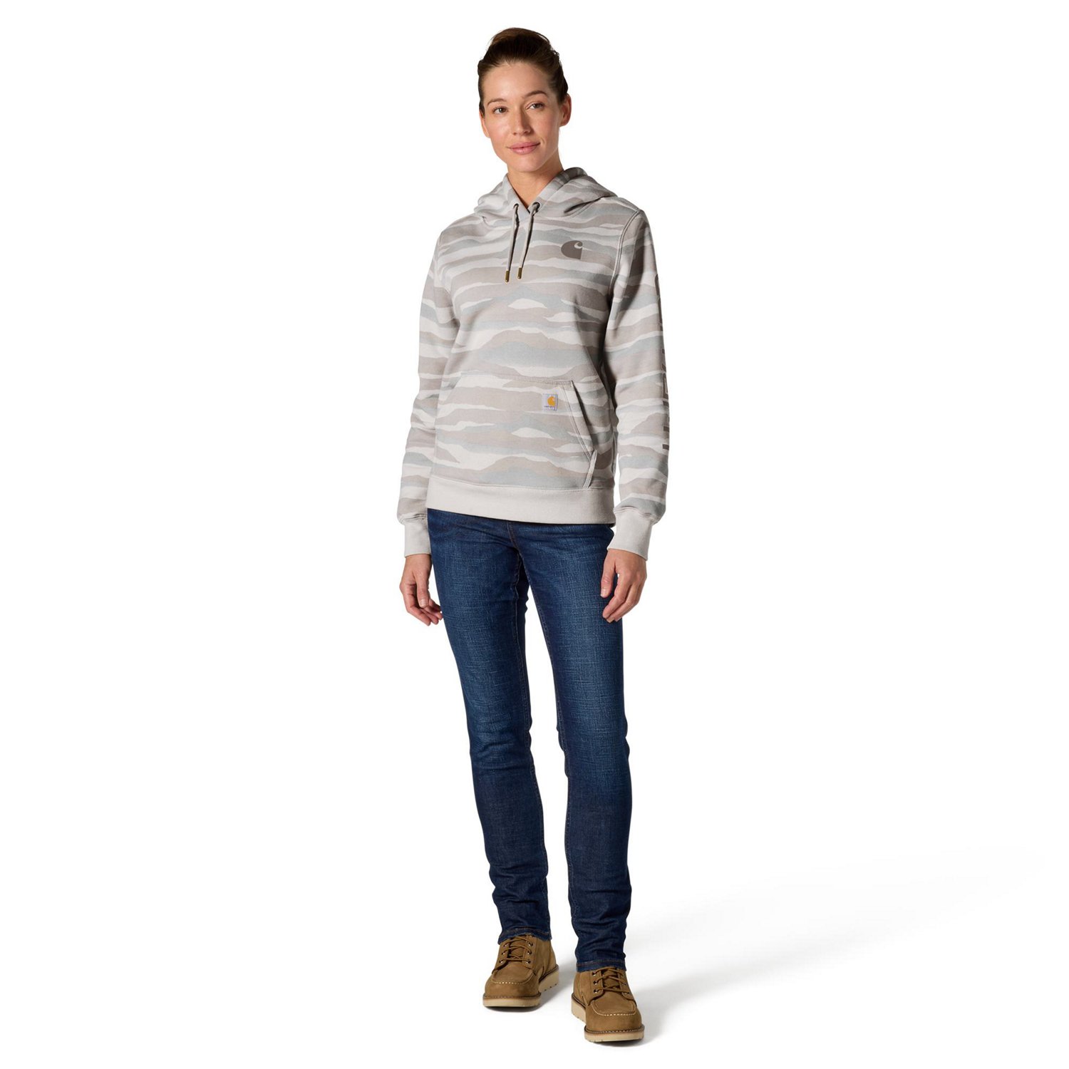 Carhartt Women’s Marquette Landscape Camo Sweatshirt - view number 6