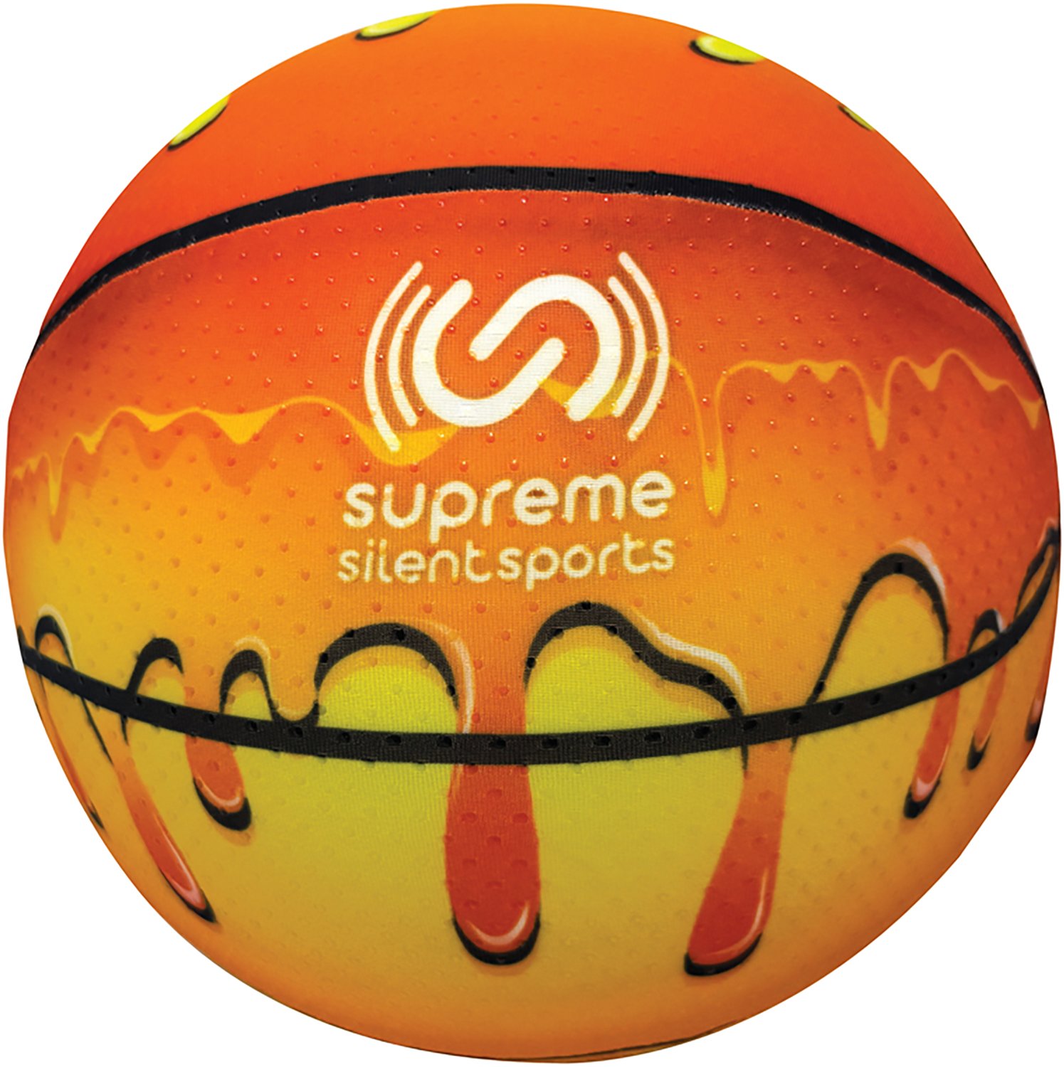 Supreme Silent Sports Size 7 Lava Melt Basketball