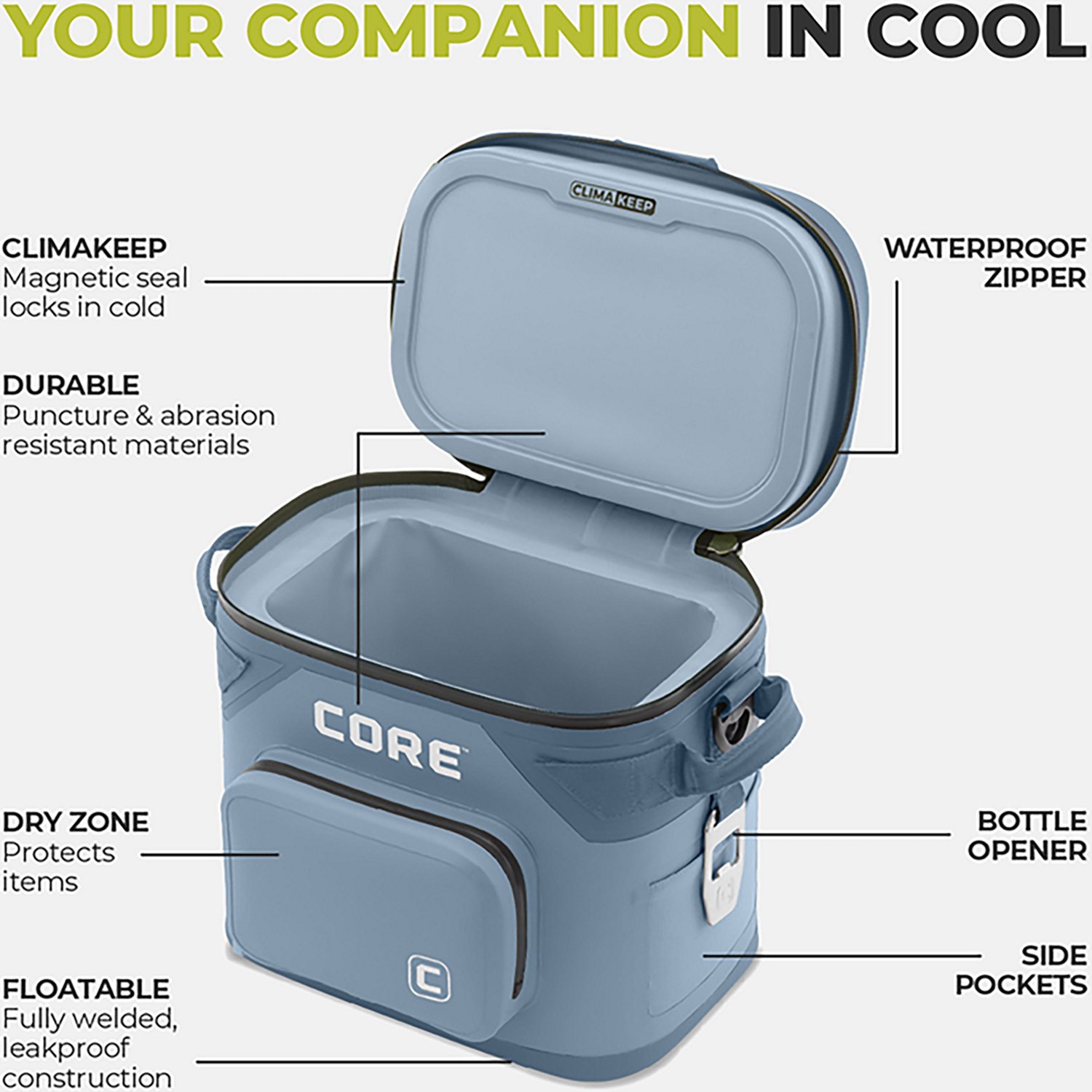 CORE Equipment CLIMAKEEP Box 12 Can Cooler - view number 4