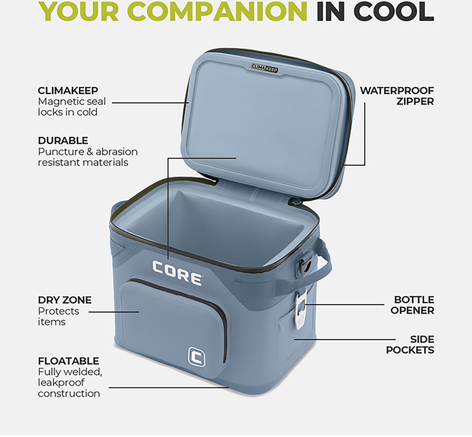 CORE Equipment CLIMAKEEP Box 18 Can Cooler - view number 4