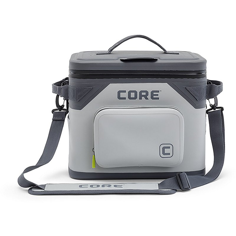 CORE Equipment CLIMAKEEP Magnetic 18-Can Soft Cooler, Grey