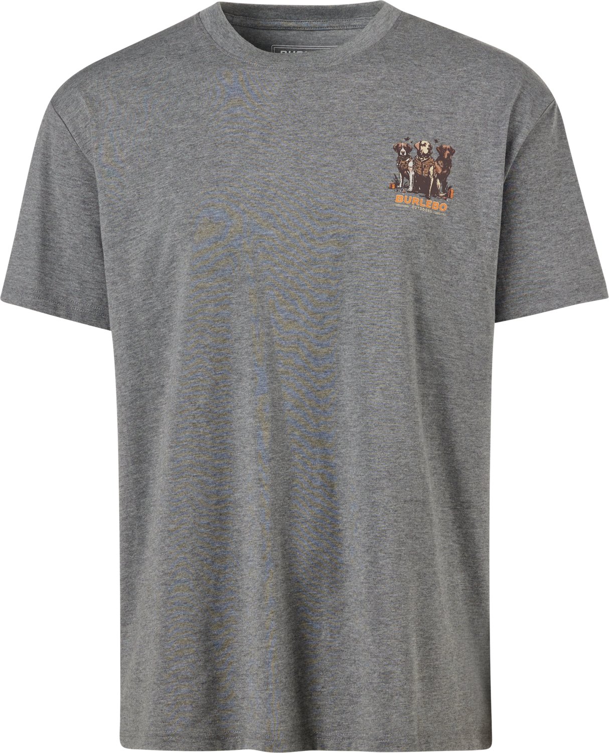 BURLEBO Men's Camo Duck Dogs T-shirt - view number 5