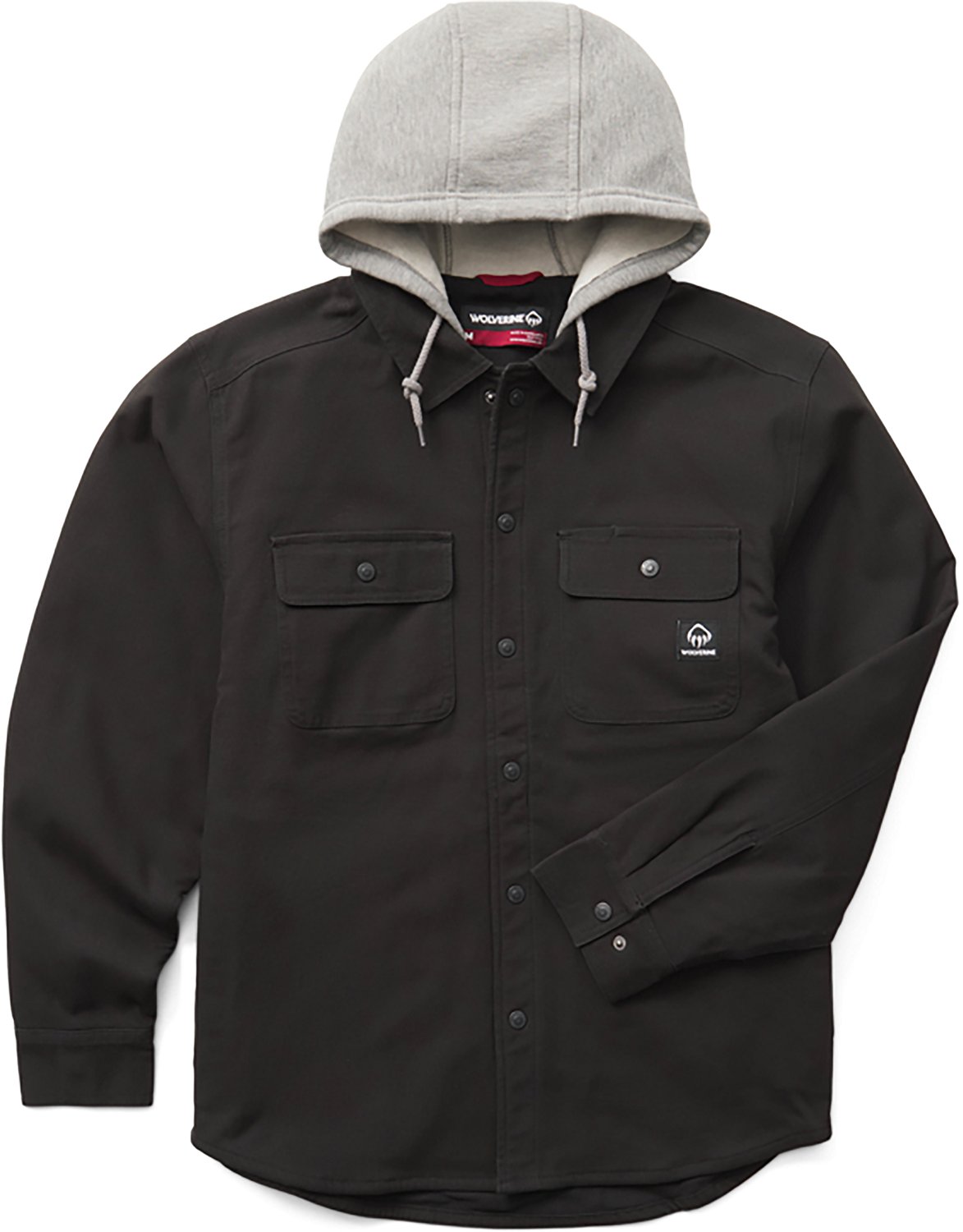 Wolverine Men's Overman II Canvas Hooded Shirt Jacket