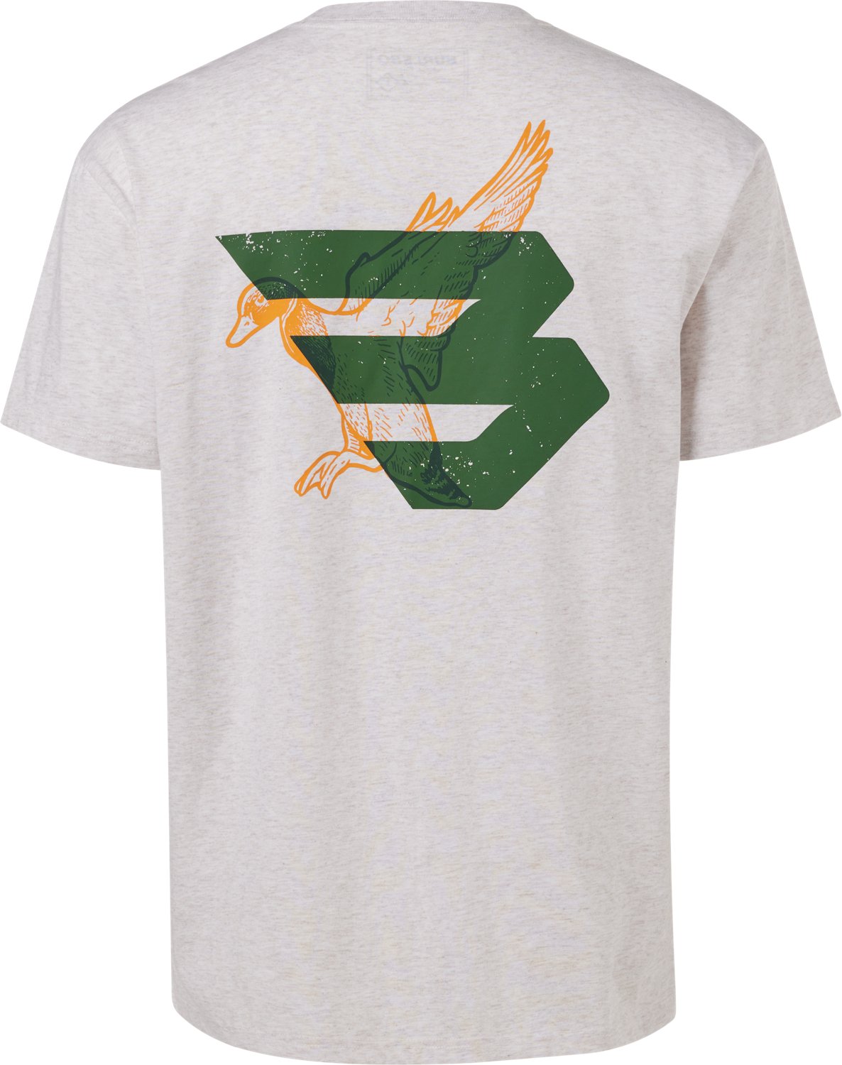 BURLEBO Men's Duck Flying B Logo T-shirt - view number 5