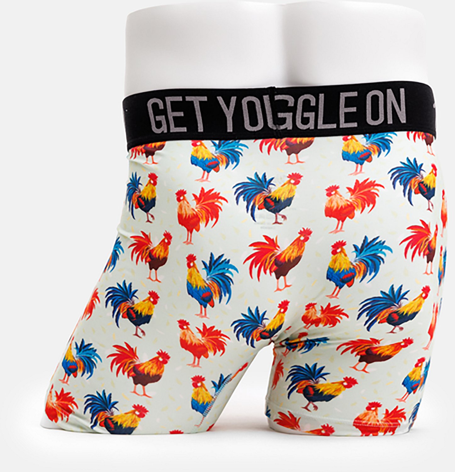 Waggle Men's Cocky Rooster Caddie Boxer Briefs - view number 2
