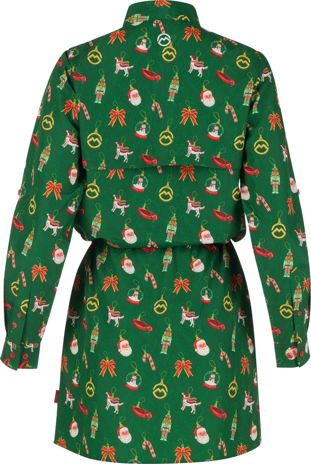 Magellan Outdoors Women's Laguna Madre Holiday Ornament Long Sleeve Dress - view number 2