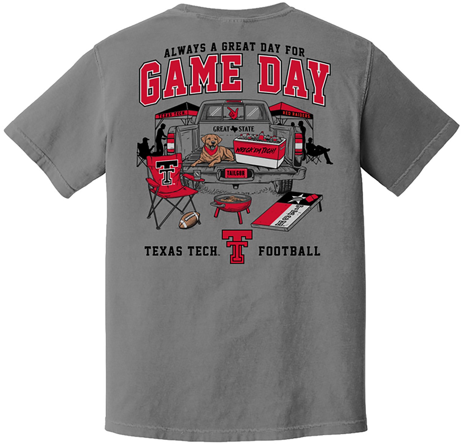 Great State Men's Texas Tech University Game Day Tailgate Graphic T-shirt