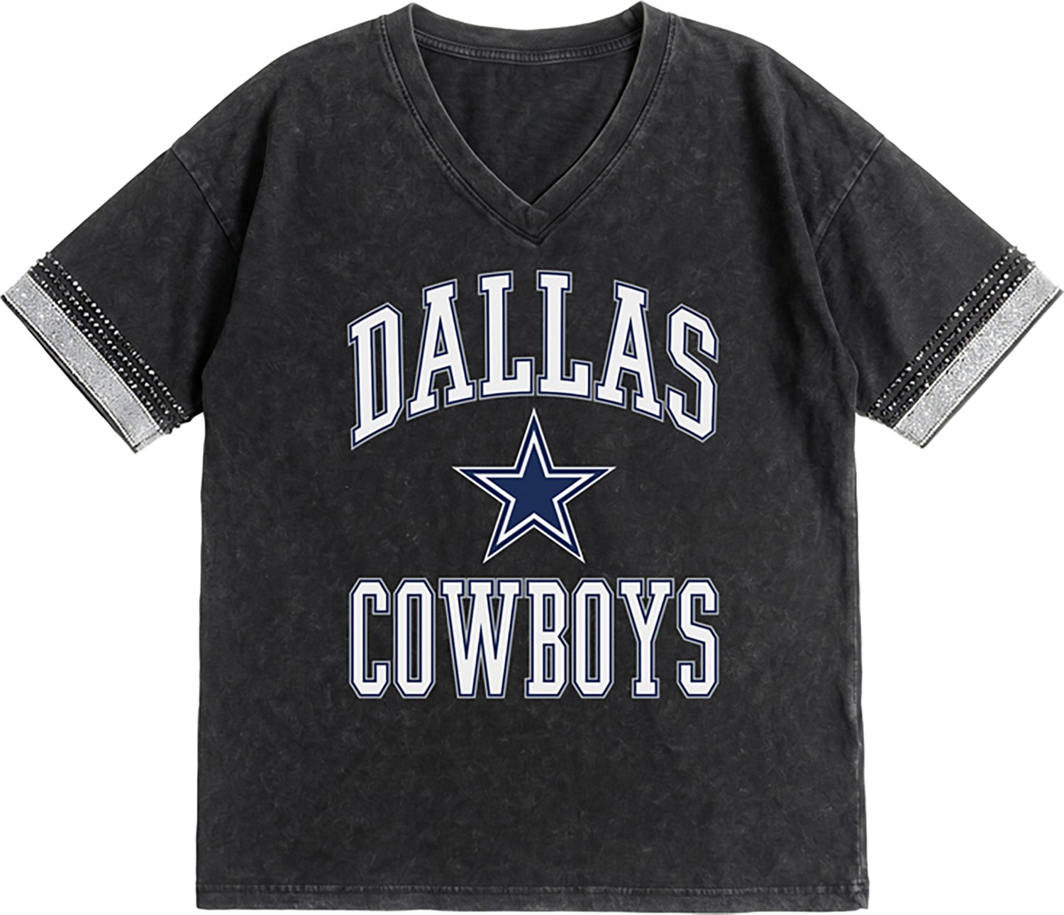 Dallas Cowboy Women's Cowboys Box Seat Chic V-Neck T-shirt - view number 4