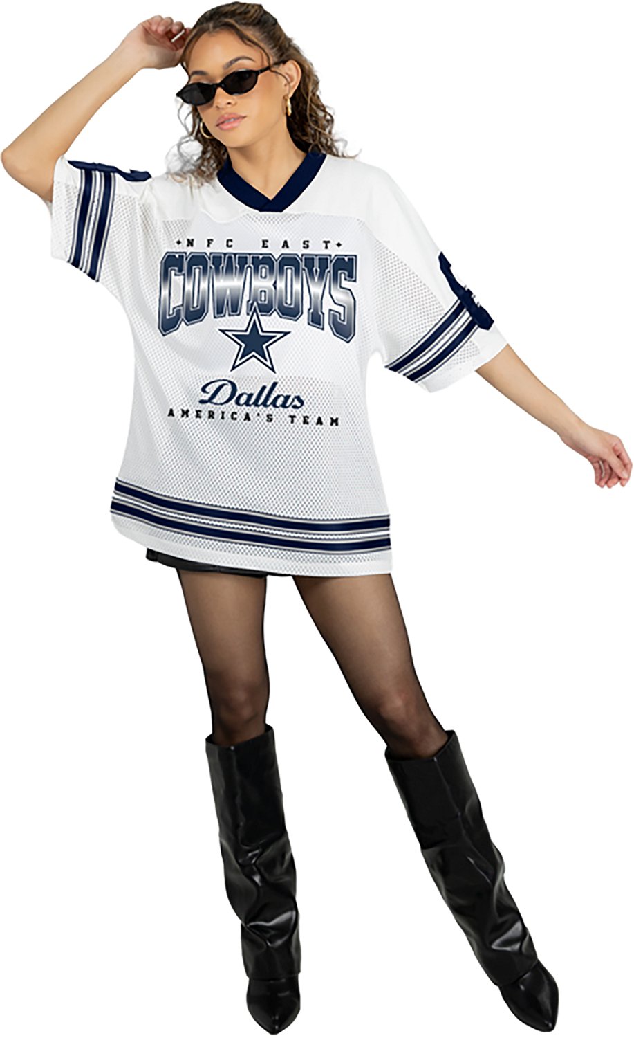 Dallas Cowboy Women's Cowboys Squad Mentality Fashion Jersey - view number 3