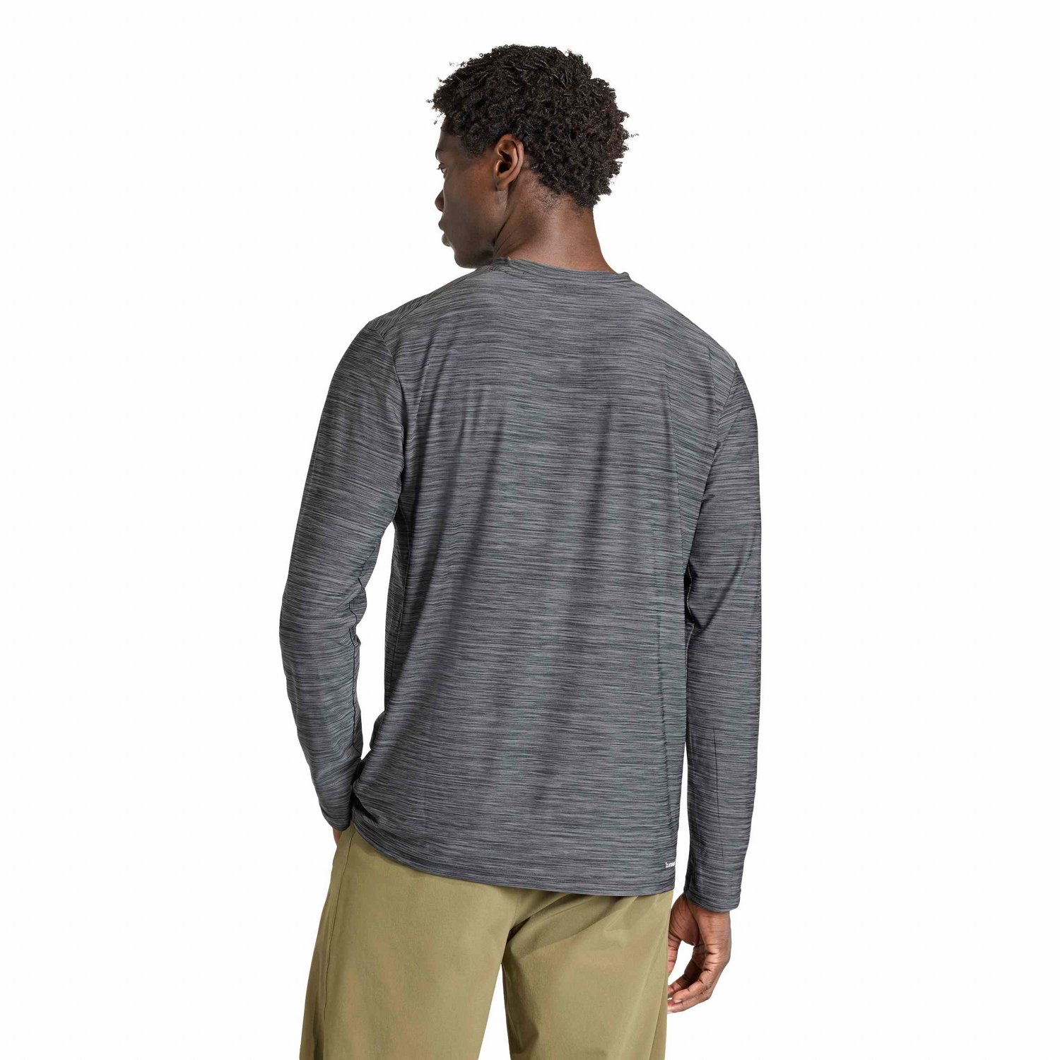 adidas Men’s Workout Essentials Flex Long Sleeve Training T‑Shirt - view number 2