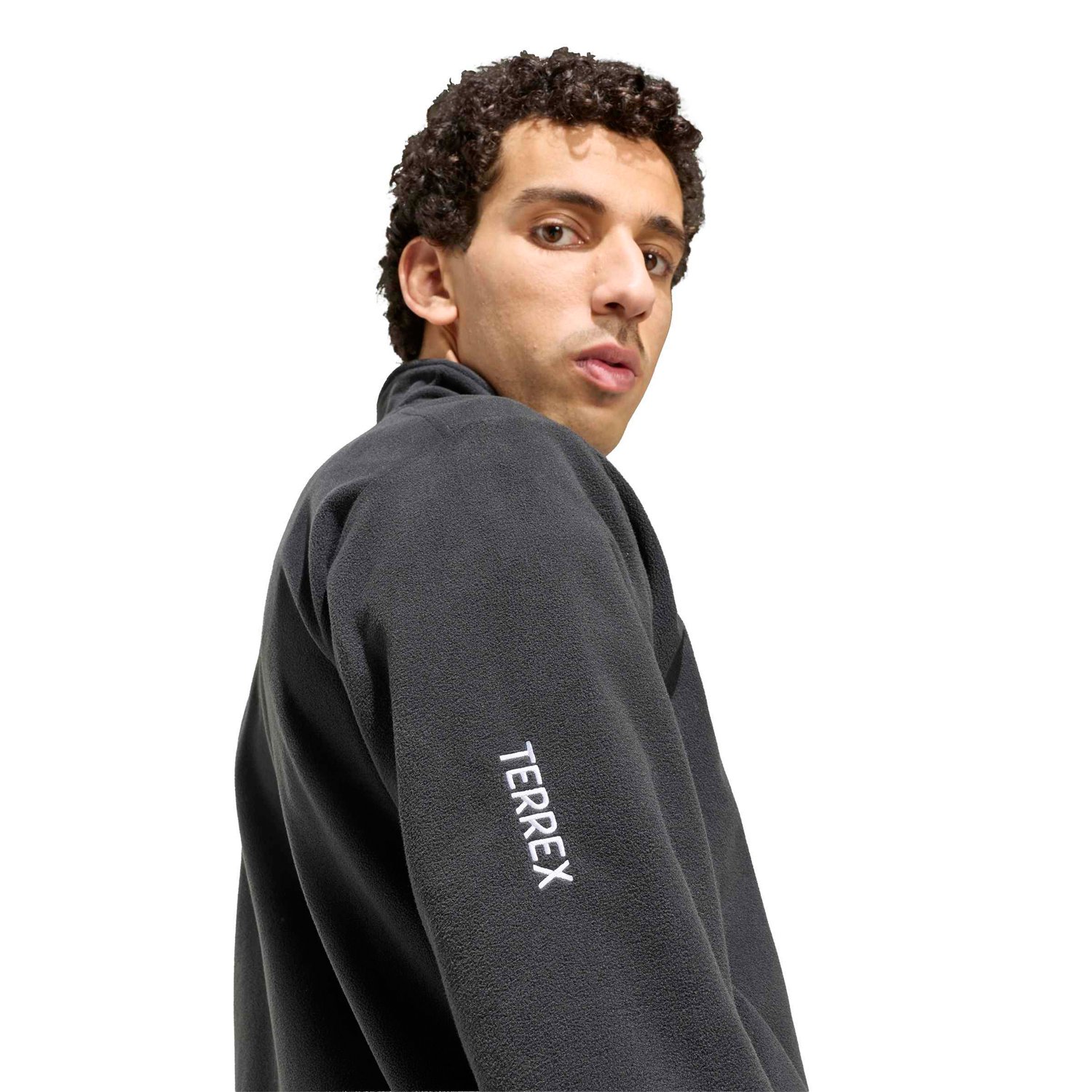 adidas Men's Terrex Multi Essentials 1/2 Zip Fleece Jacket - view number 4