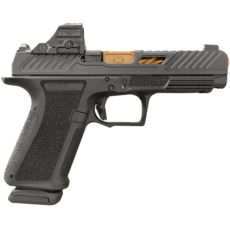Shadow Systems MR920 Elite Semi-Auto Pistol with Holosun 507C Red Dot - Black Nitride - Black