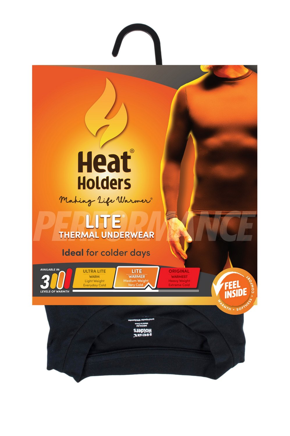 Heat Holders Men's LITE Traverse Base Layer Crew Top - view number 2