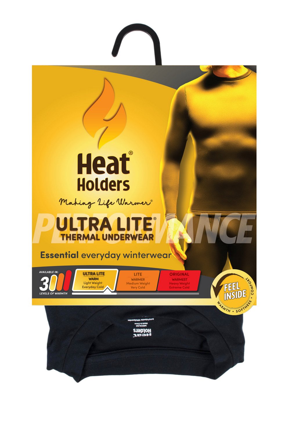 Heat Holders Men's Ultra Lite Ascent Baselayer Crew Top - view number 2
