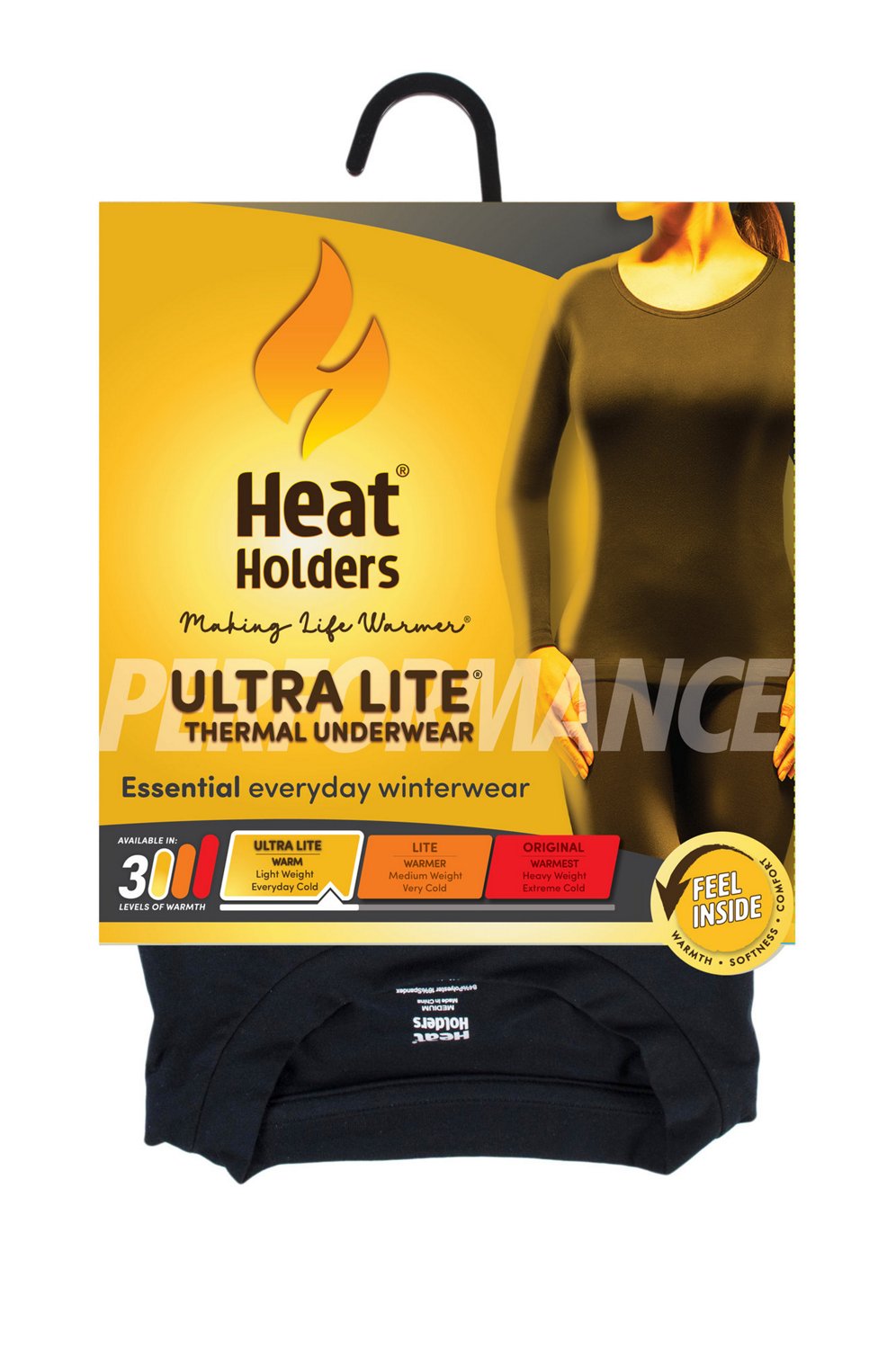 Heat Holders Women's Ultra Lite Drift Baselayer Crew Top - view number 2