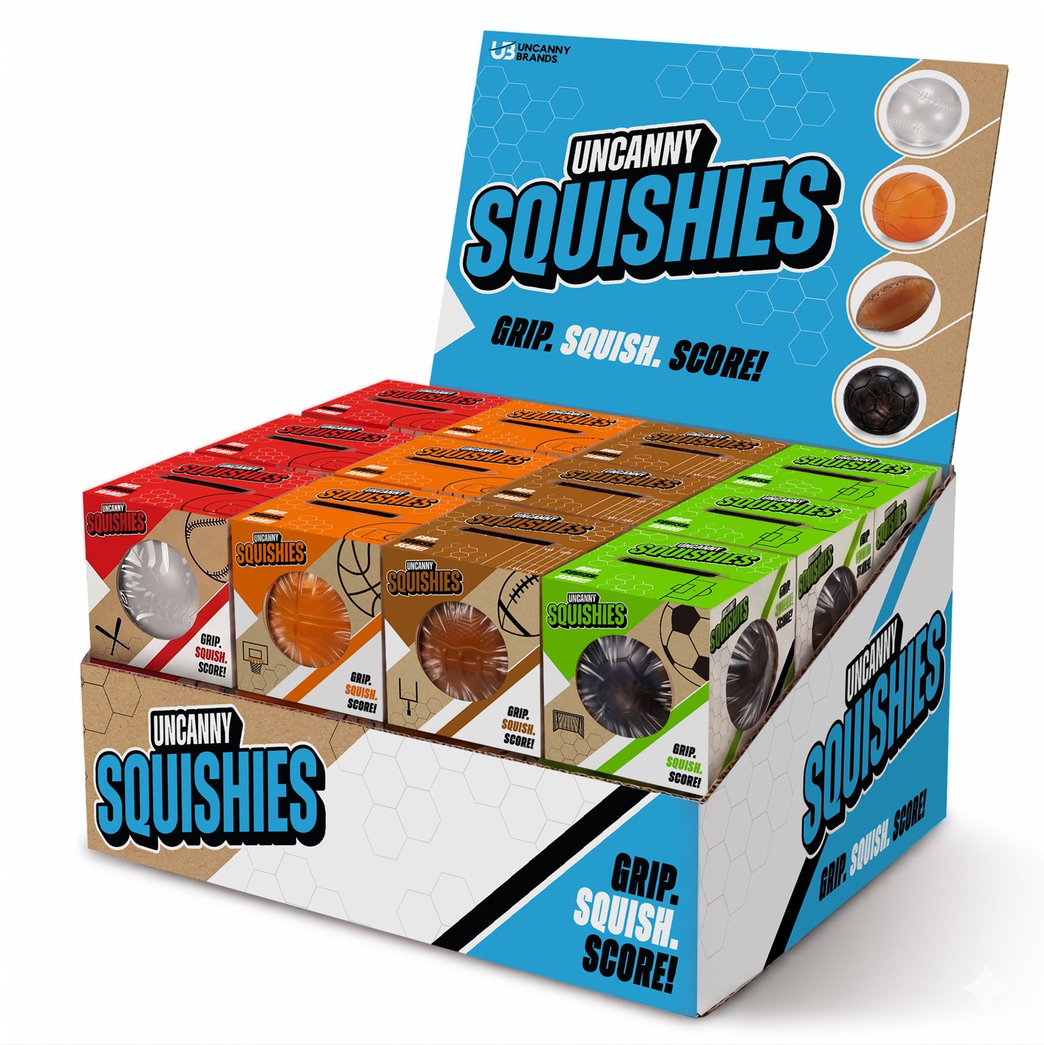 Uncanny Brands Sports Squishies