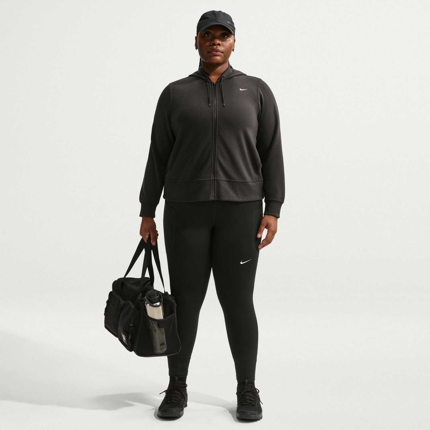 Nike Women's Dri-FIT High-Waisted Plus Size 7/8 Leggings with Pockets
