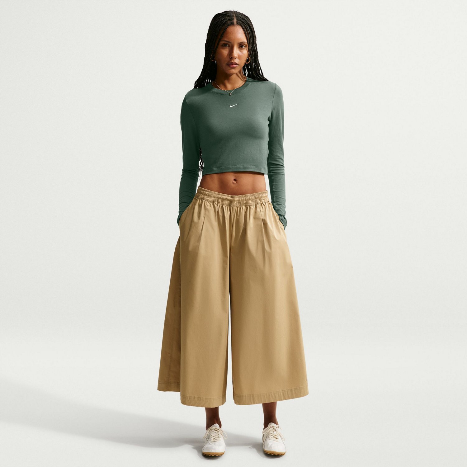 Nike Sportswear Women's Chill Knit Long Sleeve Cropped Top