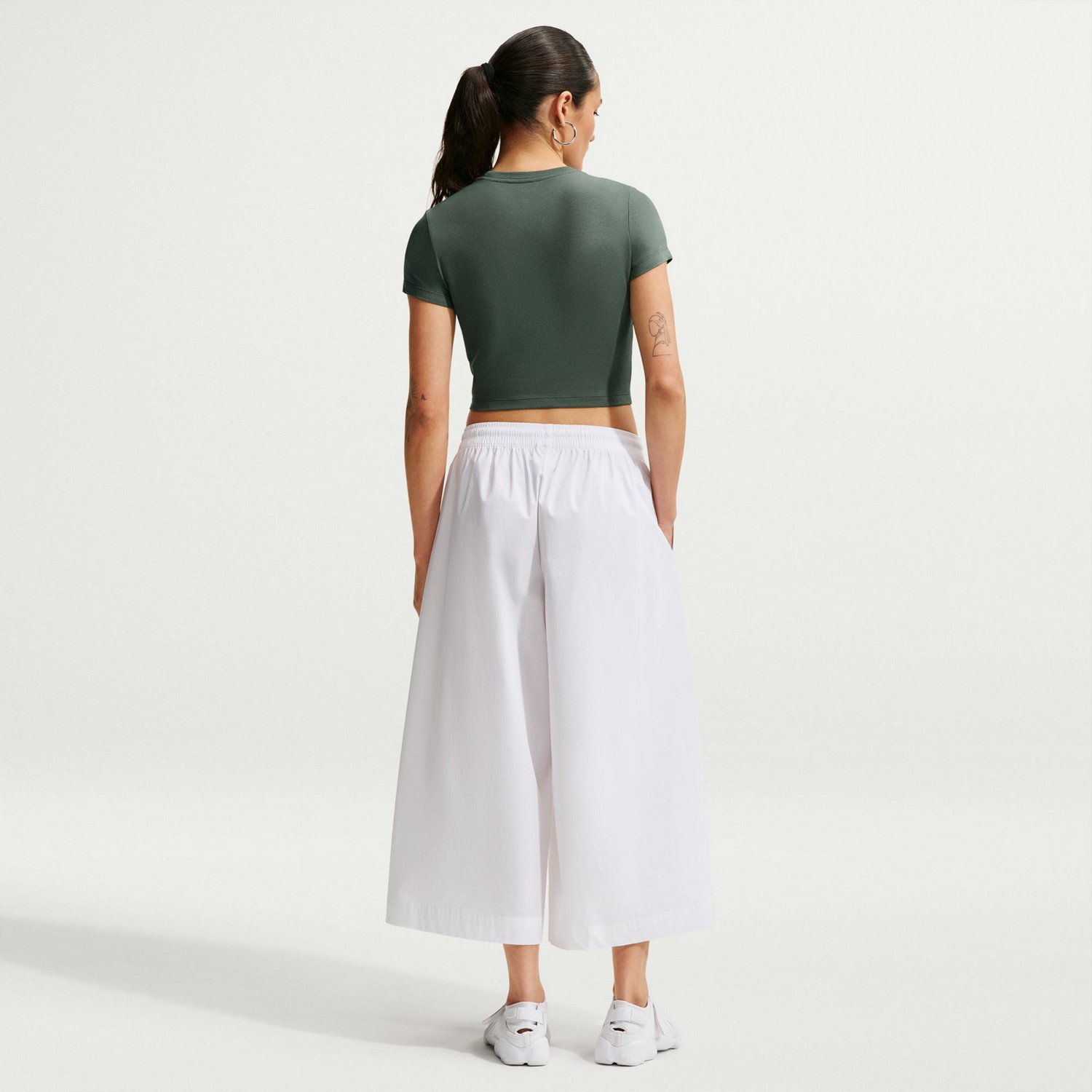 Nike Women's Sportswear Chill Knit Cropped T-shirt - view number 2