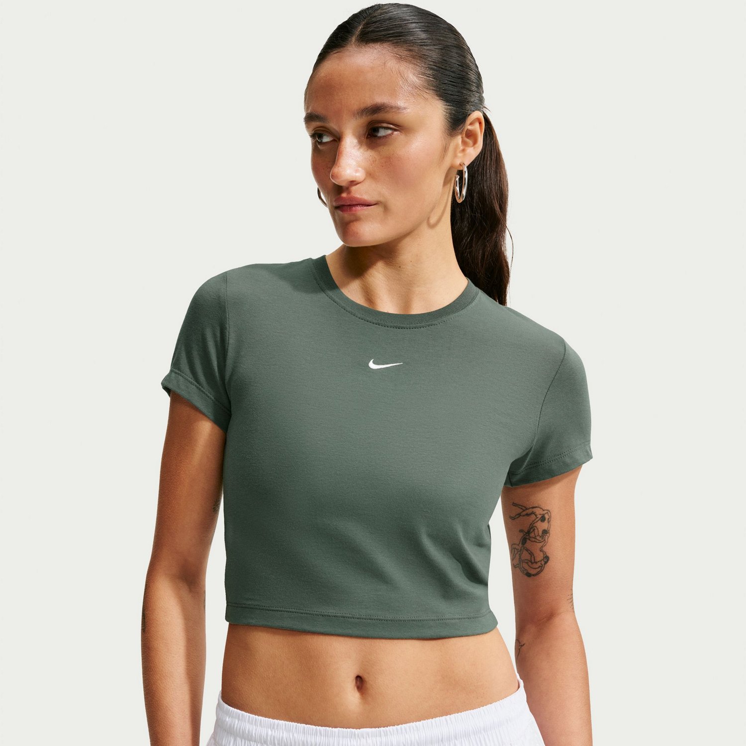 Nike Women's Sportswear Chill Knit Cropped T-shirt - view number 3