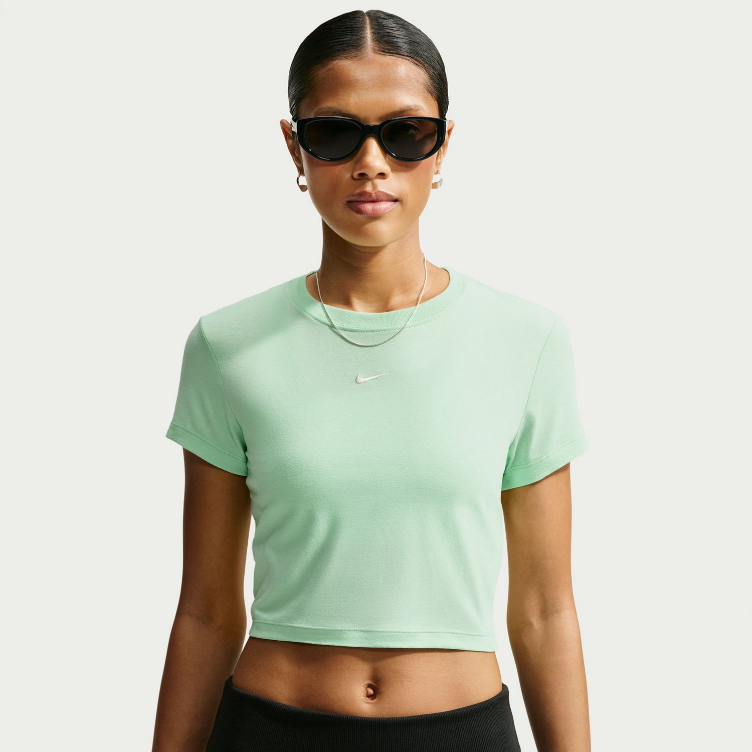 Nike Women's Sportswear Chill Knit Cropped T-shirt - view number 3