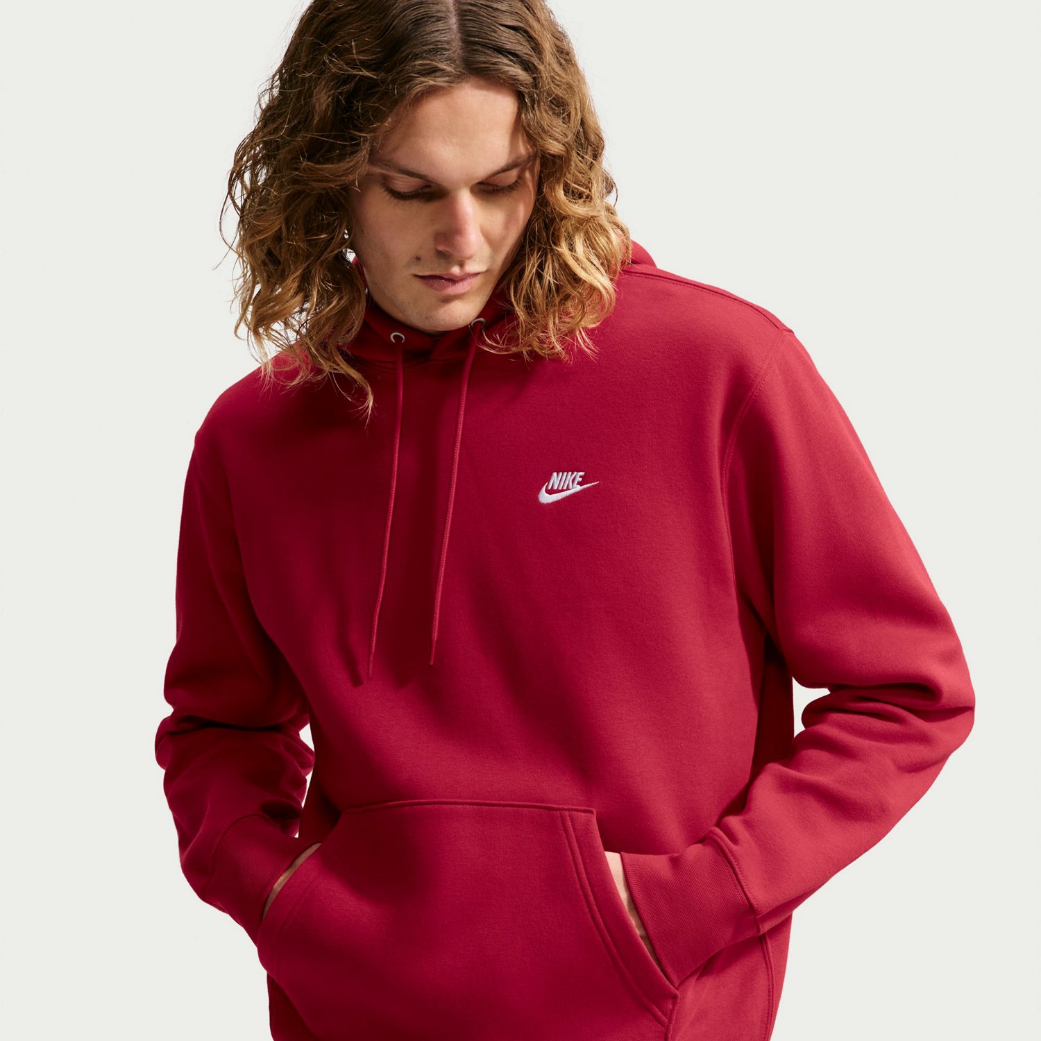 Nike Men's Club Pullover Fleece Hoodie - view number 3