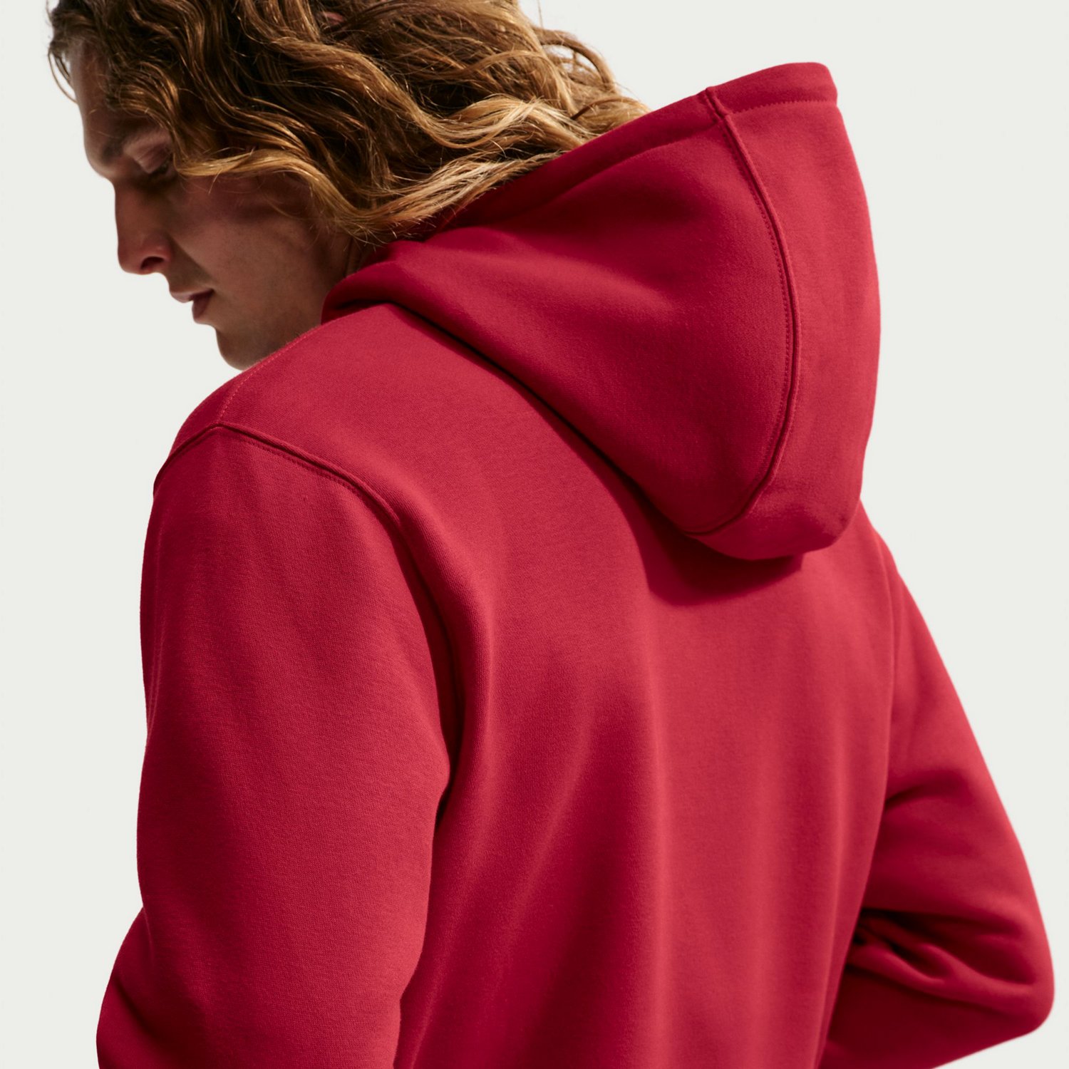 Nike Men's Club Pullover Fleece Hoodie - view number 4