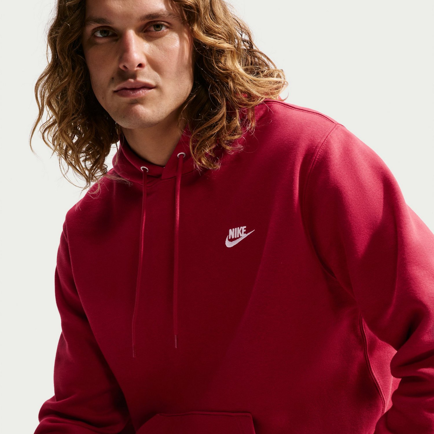 Nike Men's Club Pullover Fleece Hoodie - view number 5