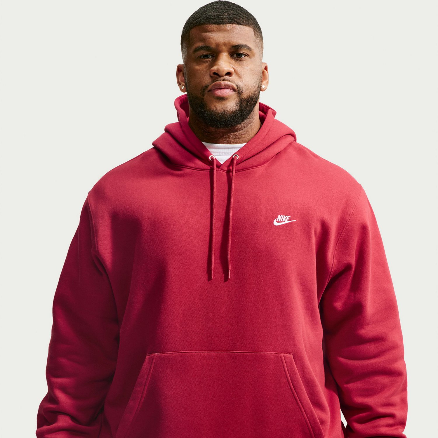 Nike Men's Club Pullover Fleece Hoodie - view number 6
