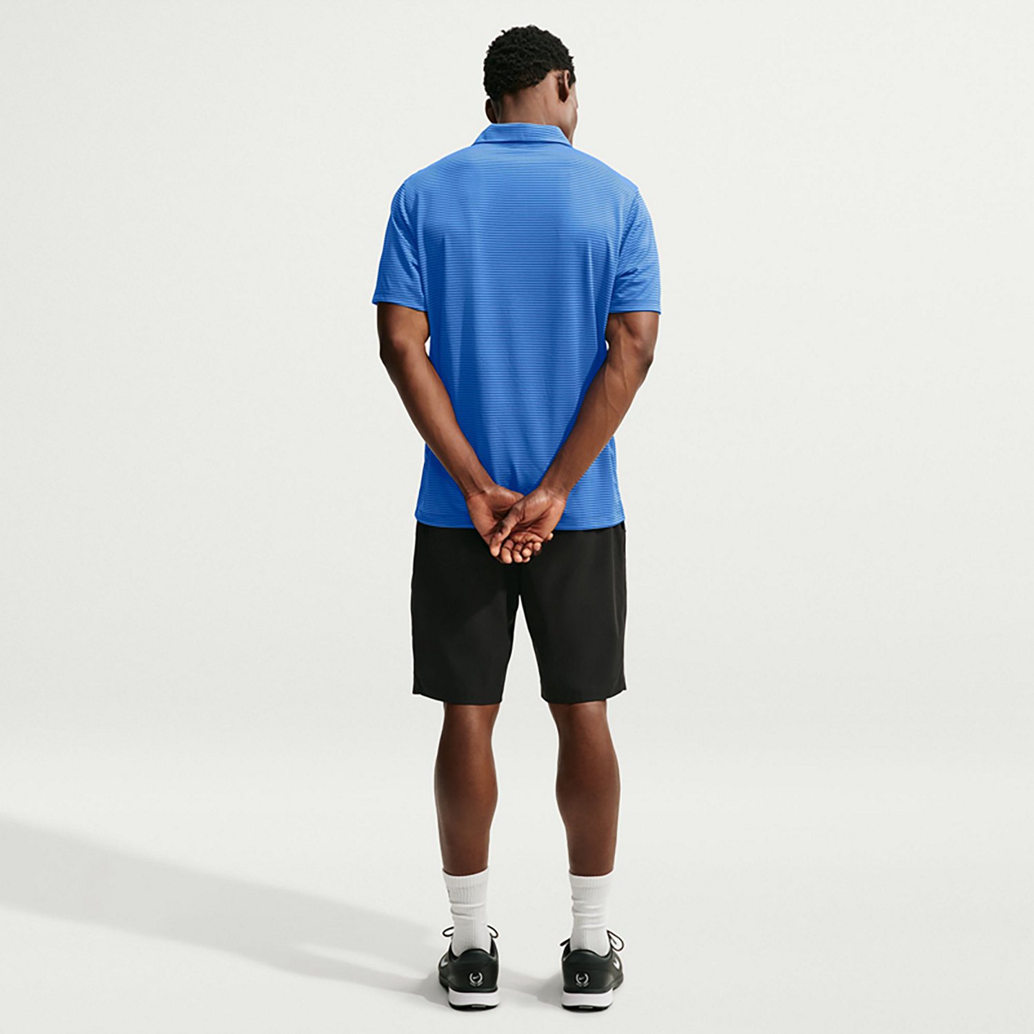 Nike Men's Dri-FIT Approach Striped Short Sleeve Polo - view number 2
