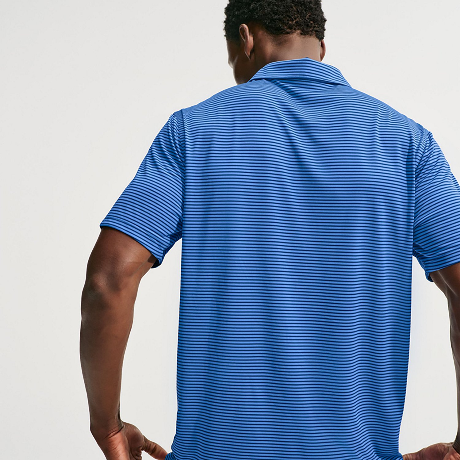 Nike Men's Dri-FIT Approach Striped Short Sleeve Polo - view number 4