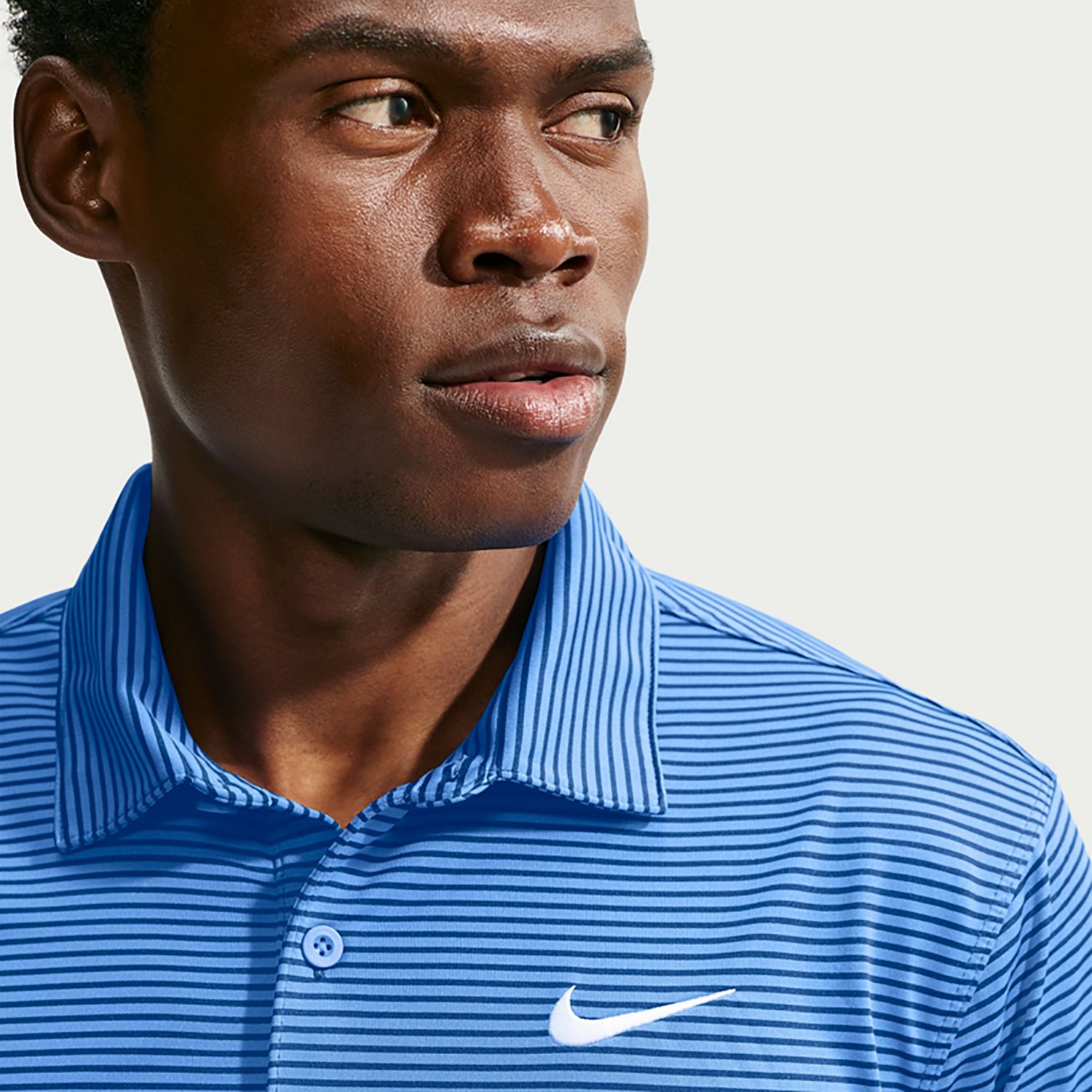 Nike Men's Dri-FIT Approach Striped Short Sleeve Polo - view number 5