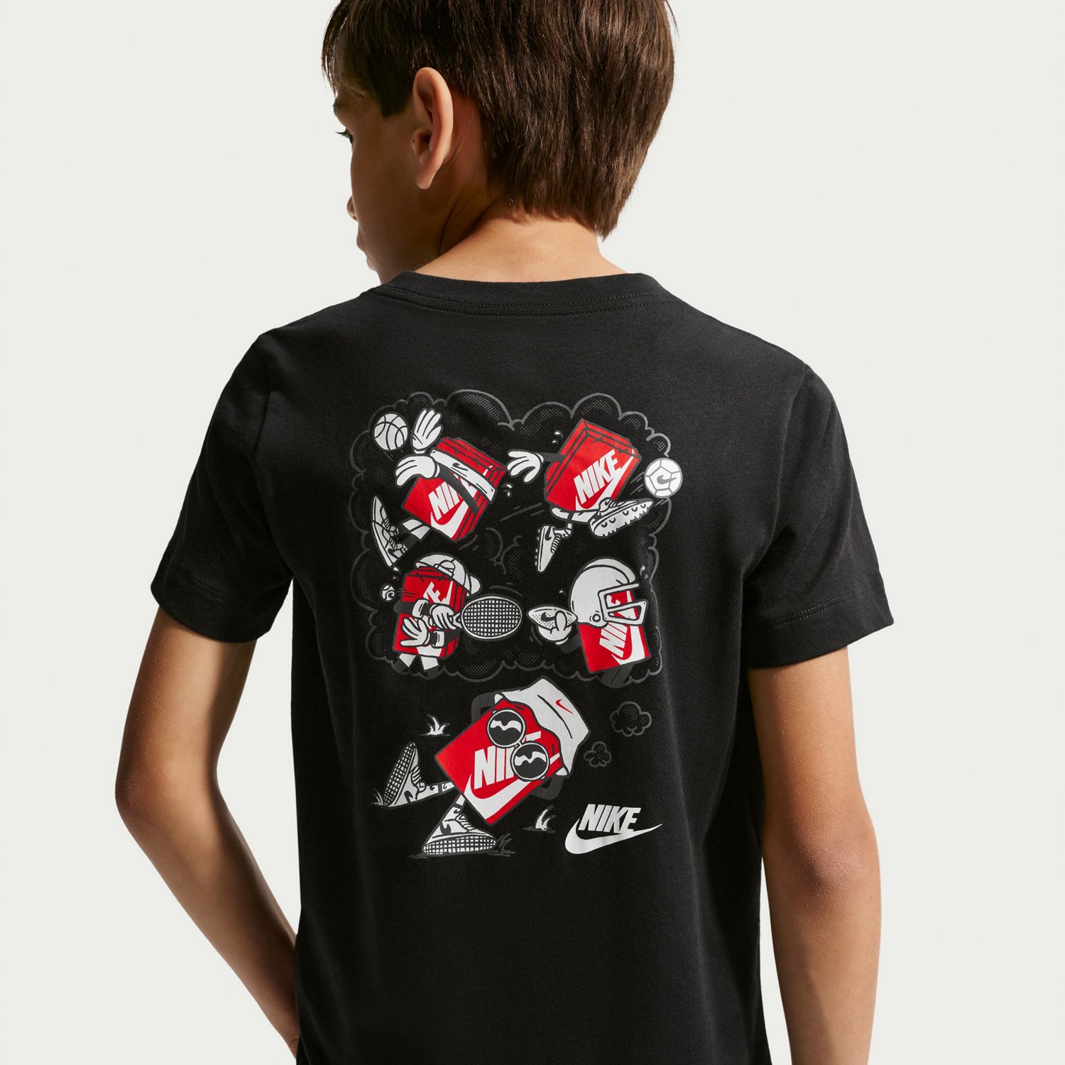 Nike Boys' Boxy 3 Short Sleeve T-shirt - view number 3