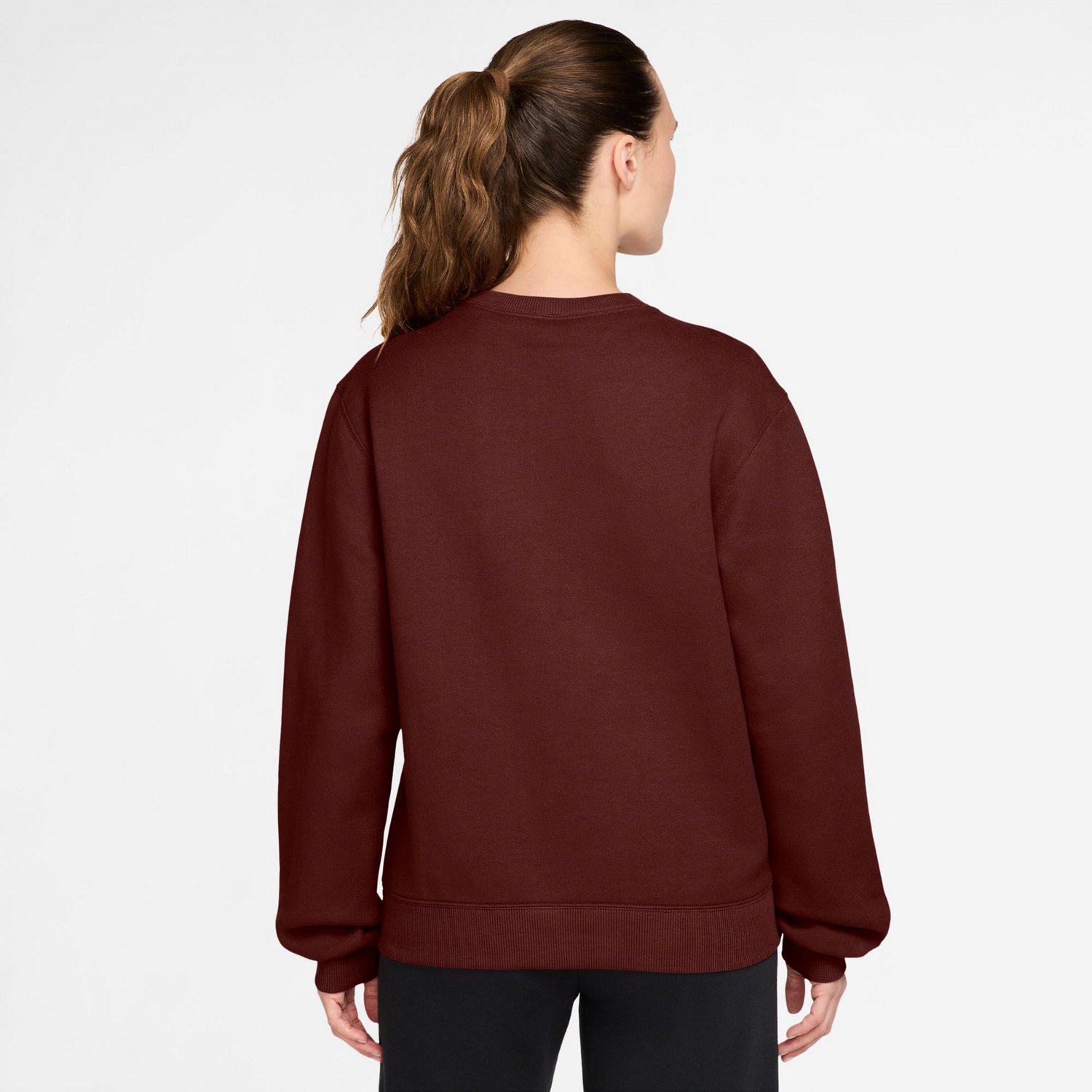 Nike Women's Studio Fleece Mid Weight Crew Sweatshirt - view number 2