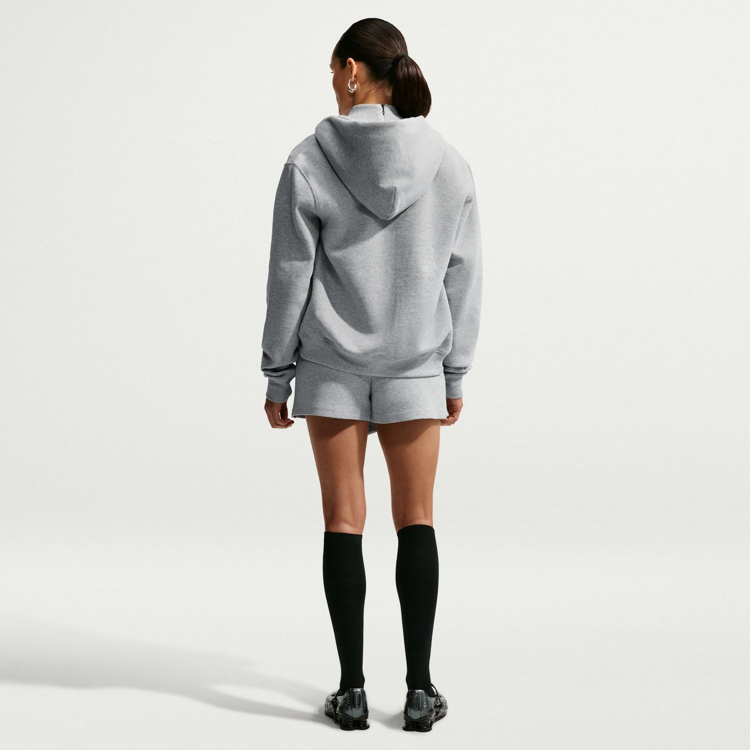 Nike Women's Studio Fleece Midweight Standard Full-Zip Hoodie - view number 2