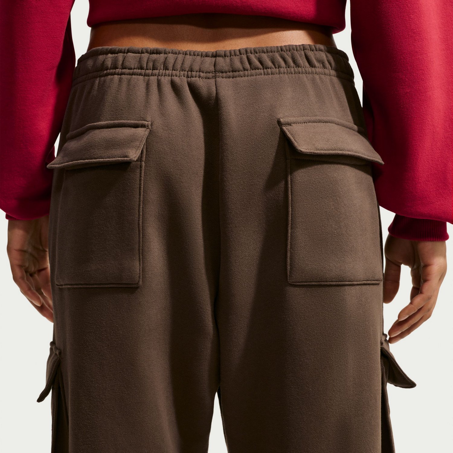 Nike Women's Sportswear Phoenix Fleece Mid-Rise Oversized Cargo Pants - view number 4