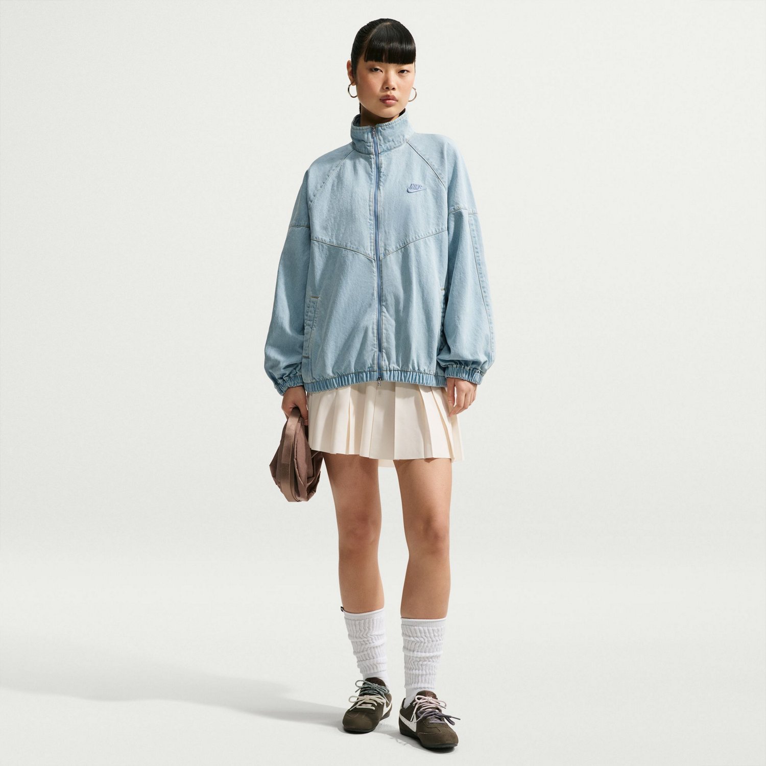Nike Women's Water Repellent Denim Jacket | Academy