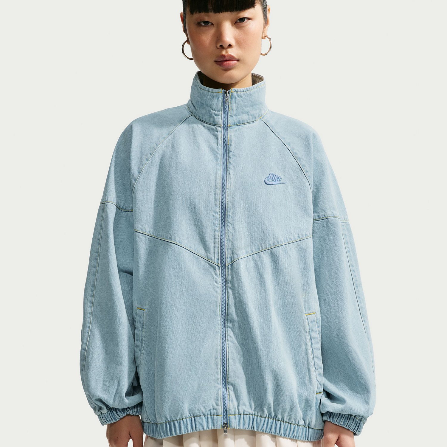Nike Women's Water Repellent Denim Jacket | Academy