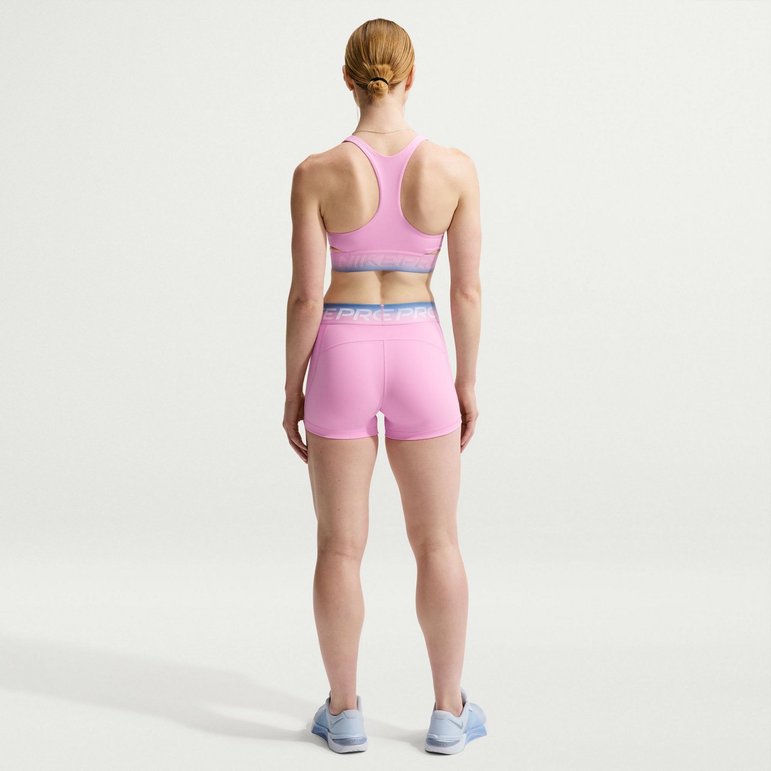 Nike Women's Pro Dri-FIT Mid-Rise Shorts 3 in - view number 2