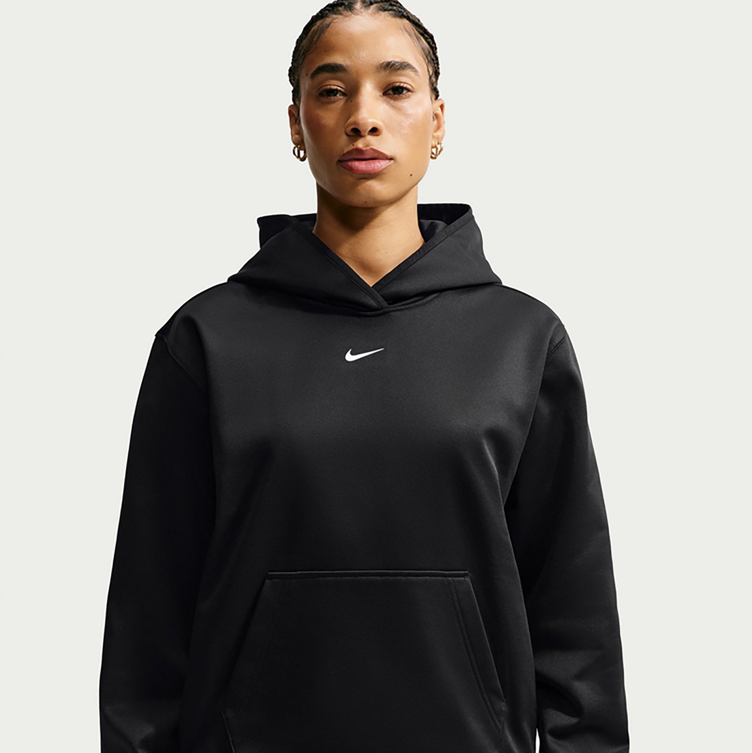 Nike Women's Studio Therma-FIT Fleece Pullover Hoodie - view number 3