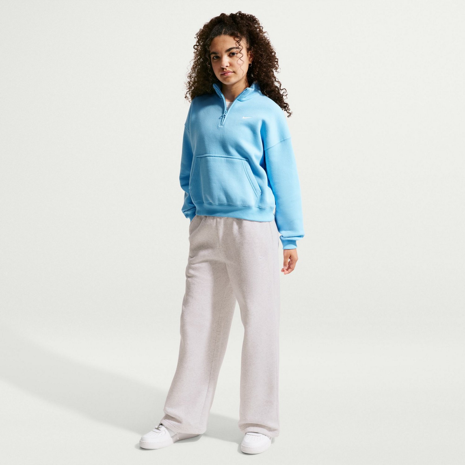 Nike Girls' Sportswear Studio Fleece Loungewear Pants