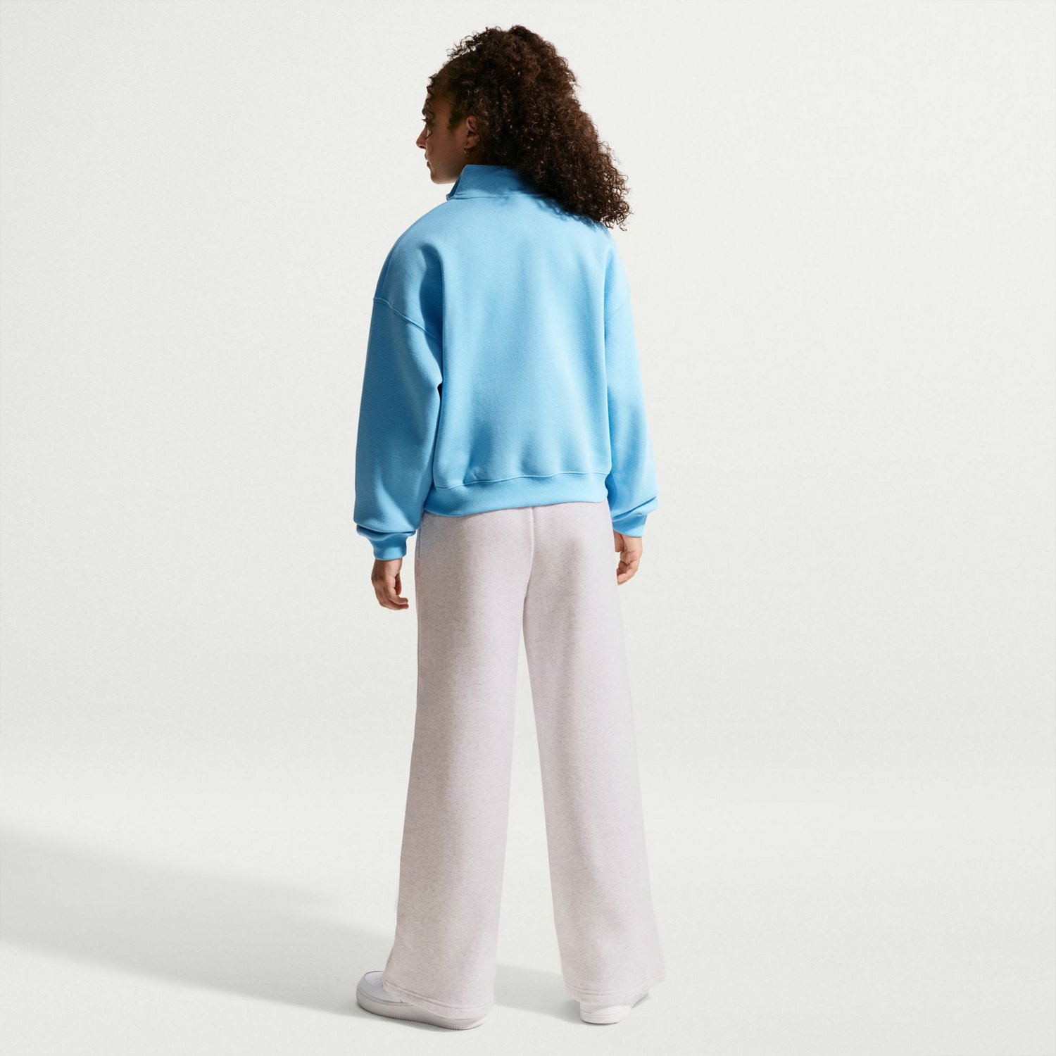 Nike Girls' Sportswear Studio Fleece Loungewear Pants - view number 2