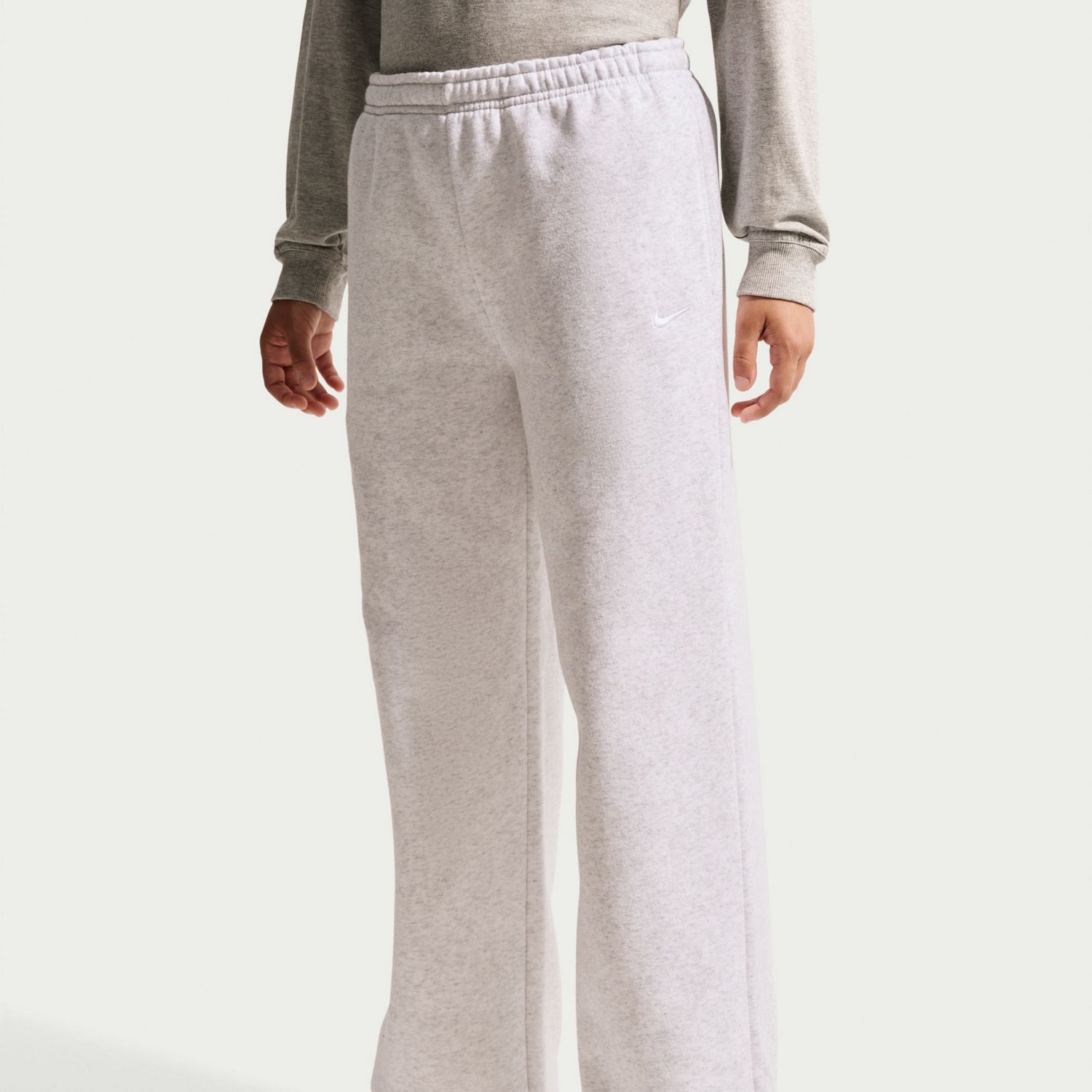 Nike Girls' Sportswear Studio Fleece Loungewear Pants - view number 3
